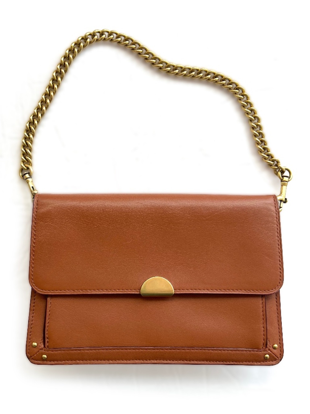 Coach 76128 Dreamer Convertable Crossbody Bag | Purse w/Leather in Saddle Brown